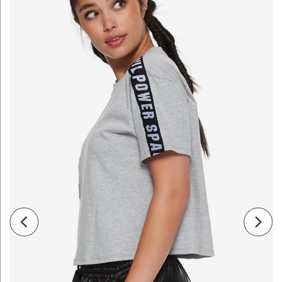 Her Universe Marvel Avengers: Infinity War Soul Stone Girls Crop Top - Picture 5 of 12